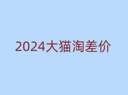 2024版大猫淘差价课程，新手也能学的无货源电商课程-星河轻创