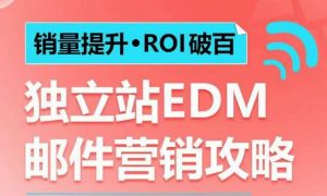 销量提升•ROI破百 独立站EDM邮件营销攻略，如何通过邮件营销每年获得100万美金销售额!-星河轻创