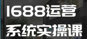 1688高阶运营系统实操课,快速掌握1688店铺运营的核心玩法-星河轻创