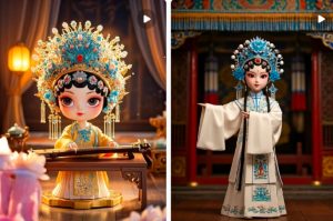 利用AI制做Q版古风娃娃视频，只需三步新手也能做出流量好到爆(附教程+提示...-星河轻创