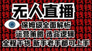 2025无人直播这么做就对了，保姆级全面解析，全程干货，新手老手都可上手-星河轻创