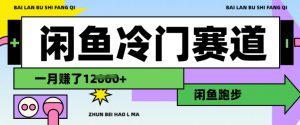闲鱼冷门赛道，跑步挣钱，有人一个月挣了1.2w-星河轻创