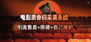电影票券码采集系统_从商户放单转型做抢单达人-星河轻创