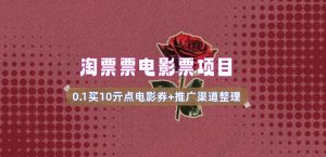 电影票无门槛券推广_0.1亓买10亓无门槛+渠道入口(v1.0版教程)-星河轻创