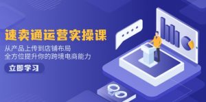 速卖通运营实操课，从产品上传到店铺布局，全方位提升你的跨境电商能力-星河轻创