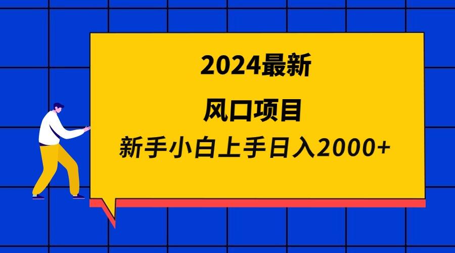 (9483期)2024最新风口项目 新手小白日入2000+-星河轻创