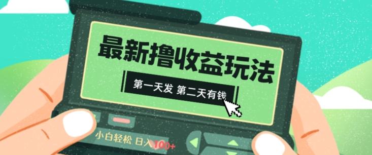 2024最新撸视频收益玩法，第一天发，第二天就有钱-星河轻创