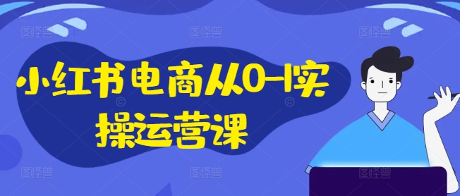 小红书电商从0-1实操运营课，小红书手机实操小红书/IP和私域课/小红书电商电脑实操板块等-星河轻创