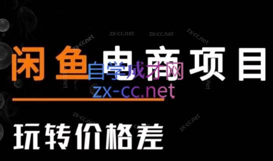 亿创繁星·闲鱼电商项目(玩转价格差)-星河轻创