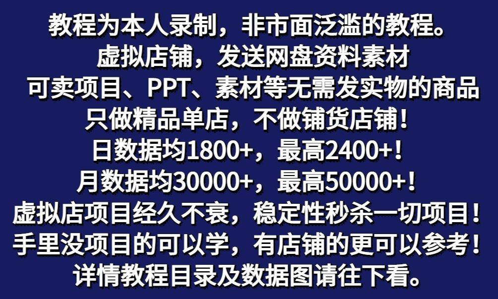 图片[2]-拼多多虚拟电商训练营月入50000+你也行，暴利稳定长久，副业首选-星河轻创