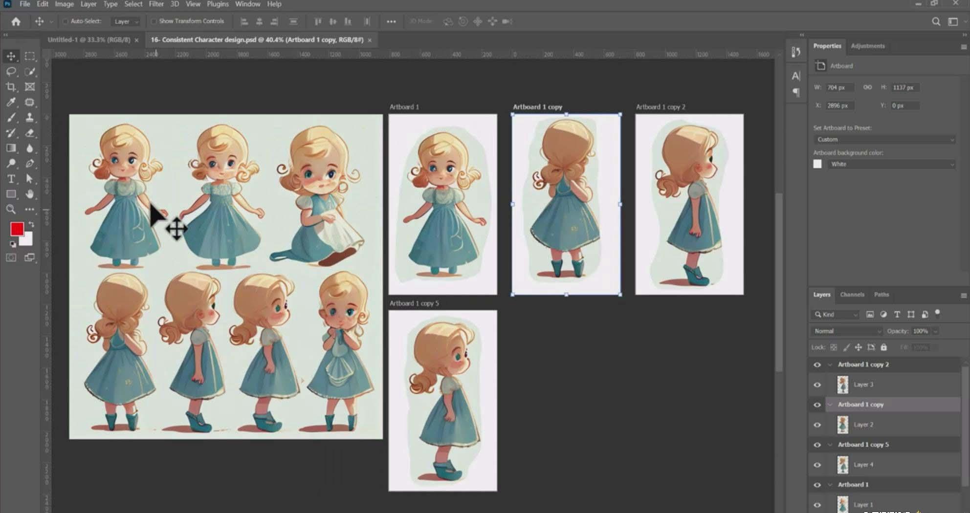 图片[7]-掌握 MidJourney V5 AI + ChatGPT创建一致的角色设计图像-22节课-中英字幕-星河轻创