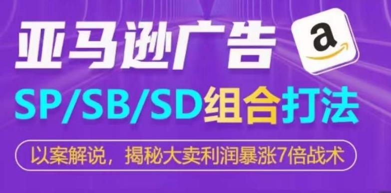 亚马逊SP/SB/SD广告组合打法，揭秘大卖利润暴涨7倍战术-星河轻创