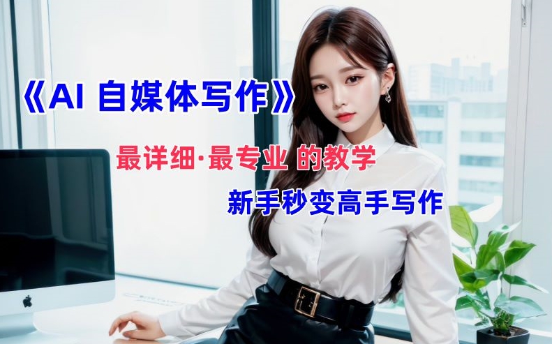 AI自媒体文章创作全网最详细教程，新手秒变写作高手，多方位发展-星河轻创