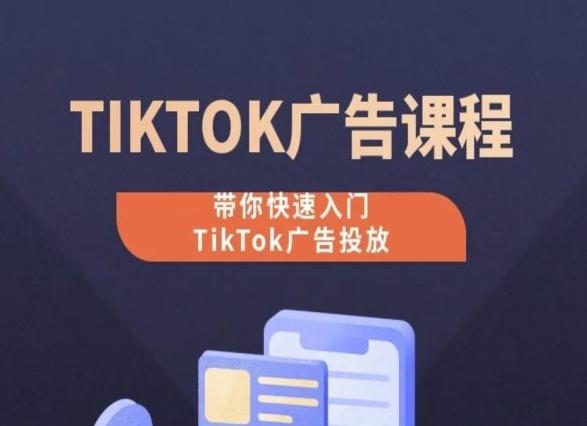 TikTok广告投放课程，从0-1实操课，带你快速入门TikTok广告投放-星河轻创
