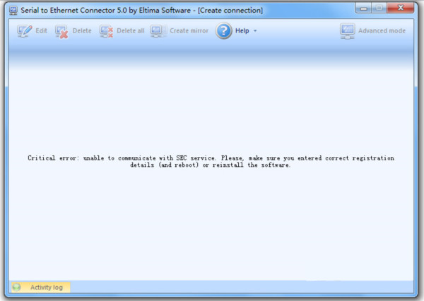 Serial to Ethernet Connector(串口共享器) v5.0.8 绿色版-星河轻创