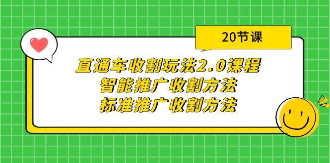 (9692期)直通车收割玩法2.0课程：智能推广收割方法+标准推广收割方法(20节课)-星河轻创