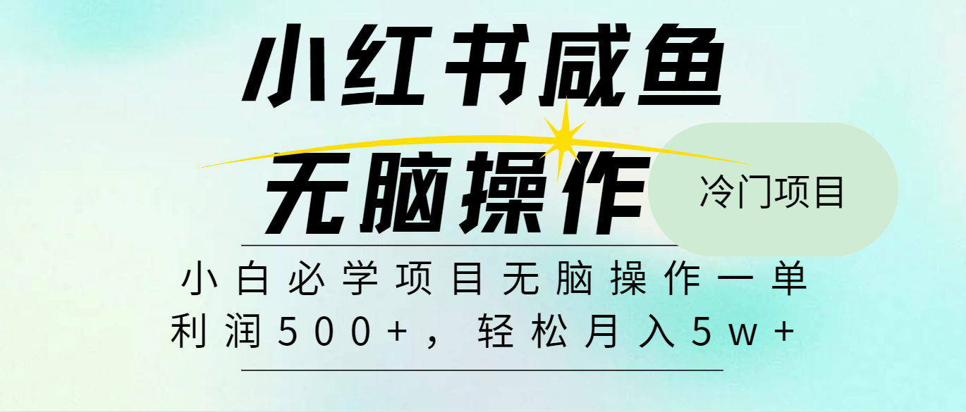全网首发2024最热门赚钱暴利手机操作项目，简单无脑操作，每单利润最少500+-星河轻创