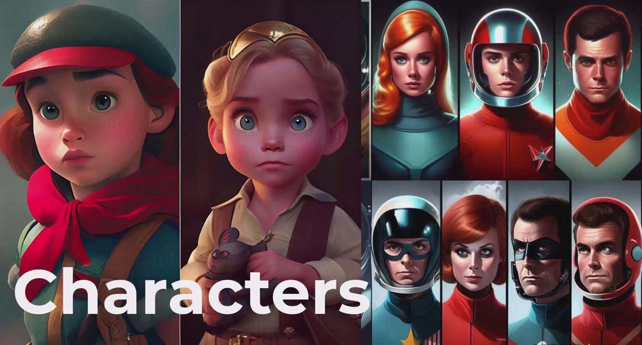 图片[3]-掌握 MidJourney V5 AI + ChatGPT创建一致的角色设计图像-22节课-中英字幕-星河轻创