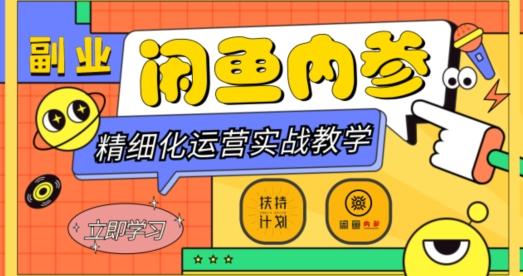 闲鱼精细化运营入门+高阶实战教学，从底层逻辑到轻松变现，多维度玩转闲鱼副业-星河轻创