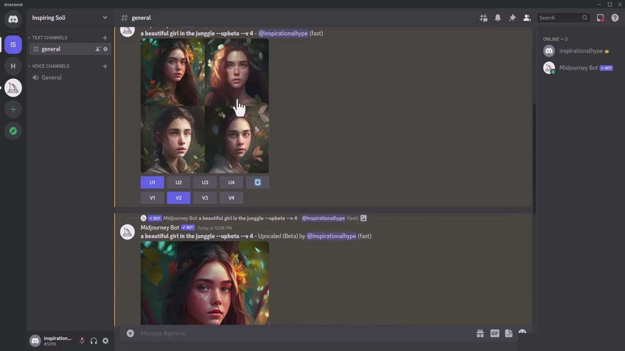 图片[4]-掌握 MidJourney V5 AI + ChatGPT创建一致的角色设计图像-22节课-中英字幕-星河轻创