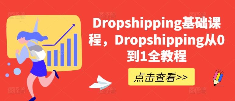 Dropshipping基础课程，Dropshipping从0到1全教程-星河轻创