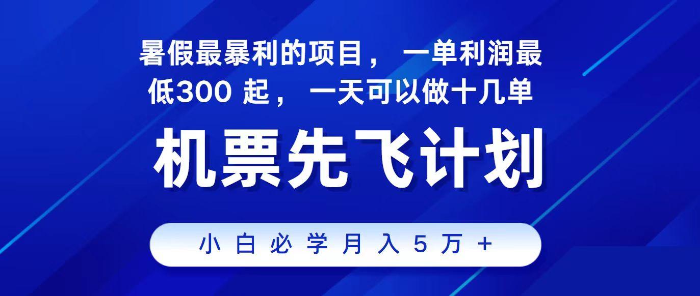 2024最新项目冷门暴利，整个暑假都是高爆发期，一单利润300+，每天可批量操作十几单-星河轻创