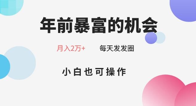 年前暴富的机会，朋友圈卖春联月入2万+，小白也可操作-星河轻创