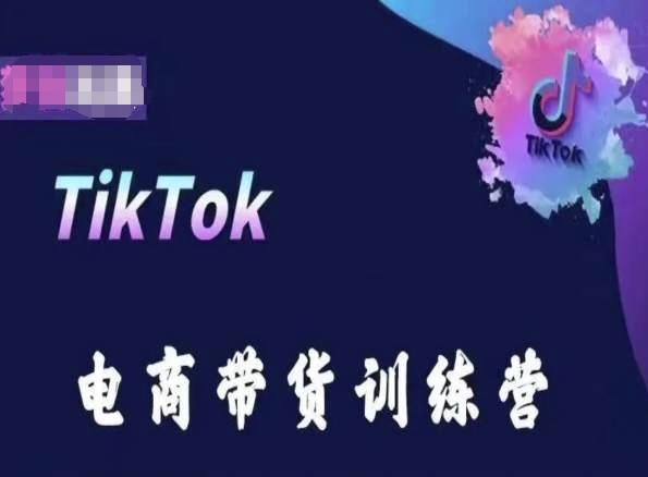 TikTok电商带货训练营，跟随时代潮流，跨境掘金-星河轻创