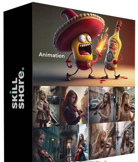 图片[1]-掌握 MidJourney V5 AI + ChatGPT创建一致的角色设计图像-22节课-中英字幕-星河轻创