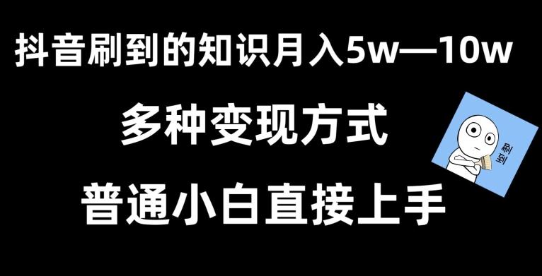 抖音刷到的知识，每天只需2小时，日入2000+，暴力变现，普通小白直接上手【揭秘】-星河轻创