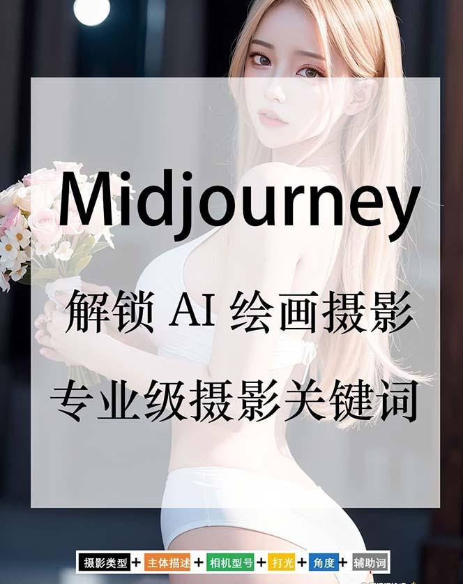 Midjourney关键词-解锁AI绘画专业级人工智能摄影关键词表-星河轻创