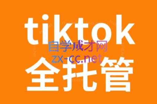 TikTok跨境电商全托管运营模式精品课-星河轻创