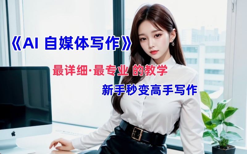 全网最全最细最专业的“AI自媒体写作”教学，新手小白秒变写作高手！-星河轻创
