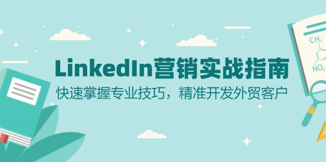 LinkedIn 营销实战指南：快速掌握专业技巧，精准开发外贸客户-星河轻创