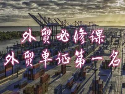 外贸必修课-外贸单证第一名-共勤外贸教程-星河轻创