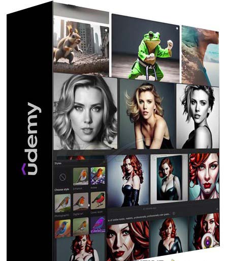 K Mastery – Stable Diffusion AI软件绘画速成从小白到精通-72节-中英字幕-星河轻创