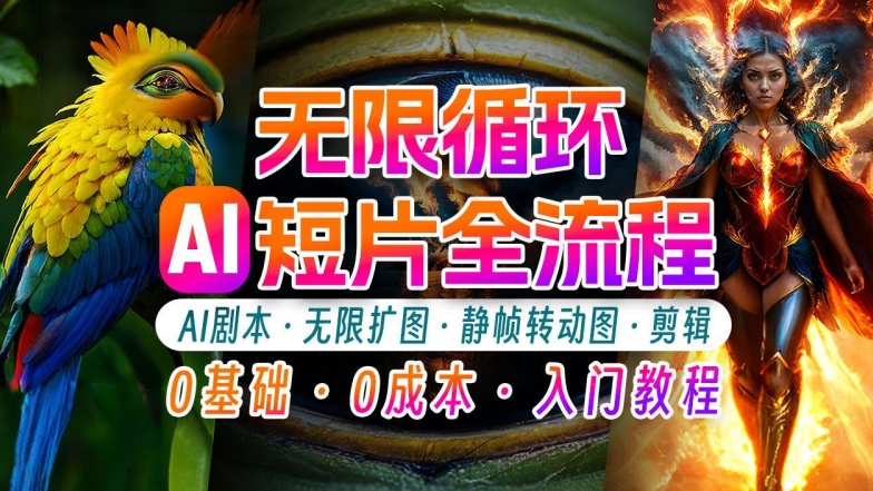 AI剪辑无限循环画面：新手轻松月入上万的秘技【揭秘】-星河轻创