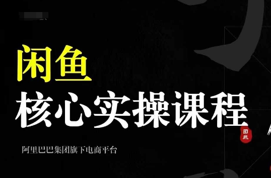 2024闲鱼核心实操课程，从养号、选品、发布、销售，教你做一个出单的闲鱼号-星河轻创