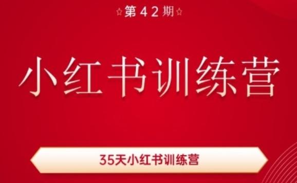 35天小红书训练营(42期)，用好小红书，做你喜欢又擅长的事，涨粉又赚钱-星河轻创