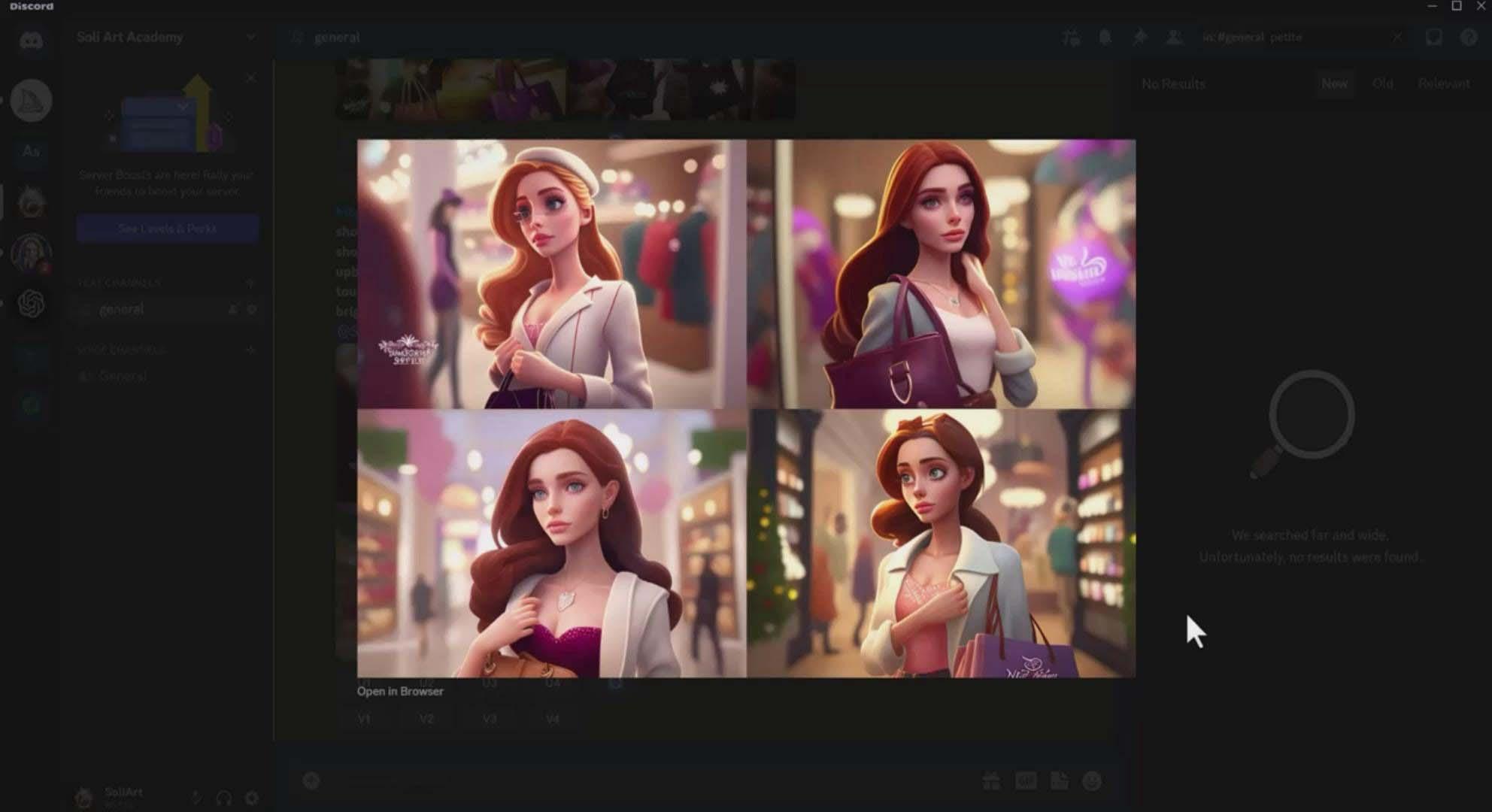 图片[8]-掌握 MidJourney V5 AI + ChatGPT创建一致的角色设计图像-22节课-中英字幕-星河轻创