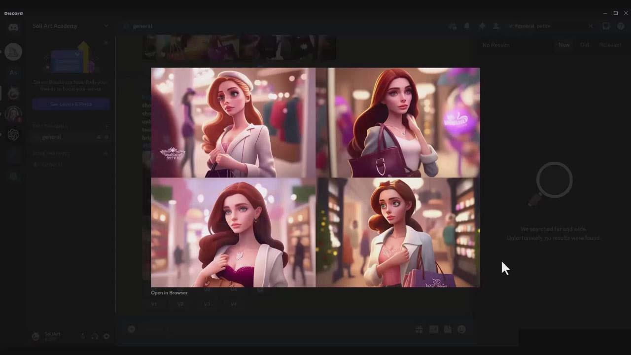 图片[5]-掌握 MidJourney V5 AI + ChatGPT创建一致的角色设计图像-22节课-中英字幕-星河轻创