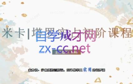 米卡·实占塔罗初阶课-星河轻创