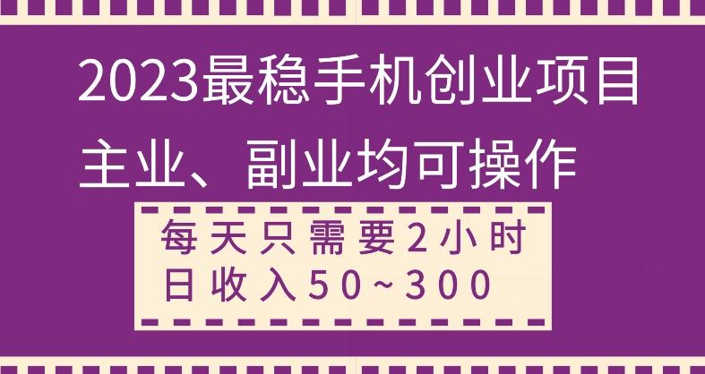 【全网变现首发】新手实操单号日入500+，渠道收益稳定，项目可批量放大-星河轻创