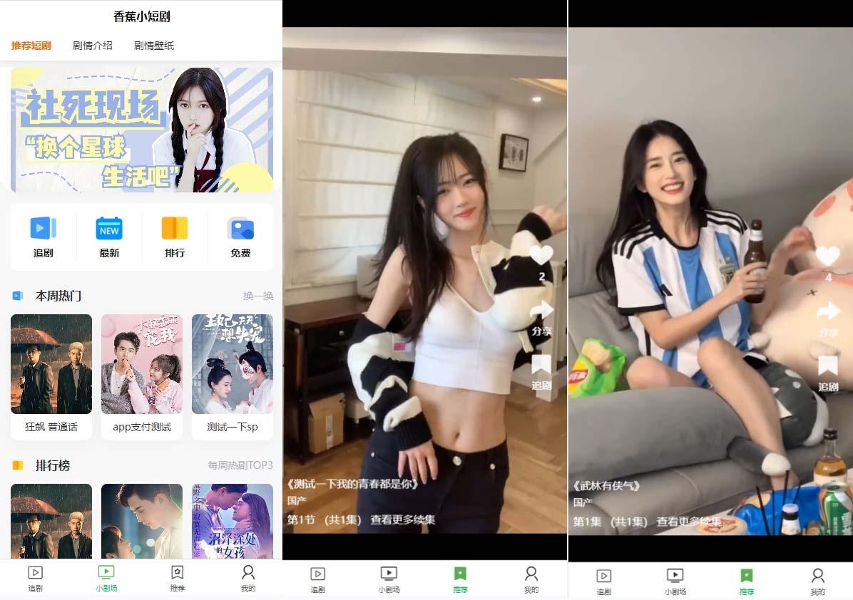 (8542期)小剧场短剧影视系统源码 全开源 带支付收益+会员机制+代理推广等模式【…-星河轻创